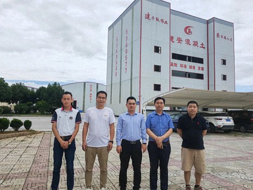 【企業走訪】——贛州新商界走訪興國部分學員企業——嘉通考試中心、建安商砼、百美礦業